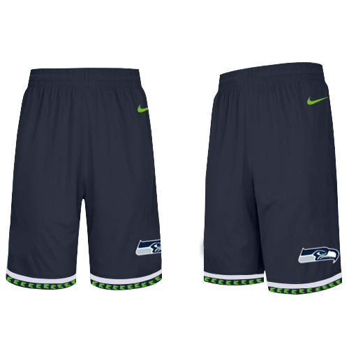 Men's Seattle Seahawks 2019 Navy Knit Performance Shorts